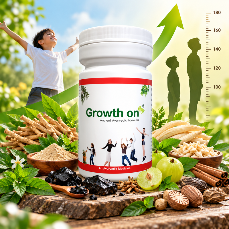 Vediva Growth On Ayurvedic Growth Supplement Powder