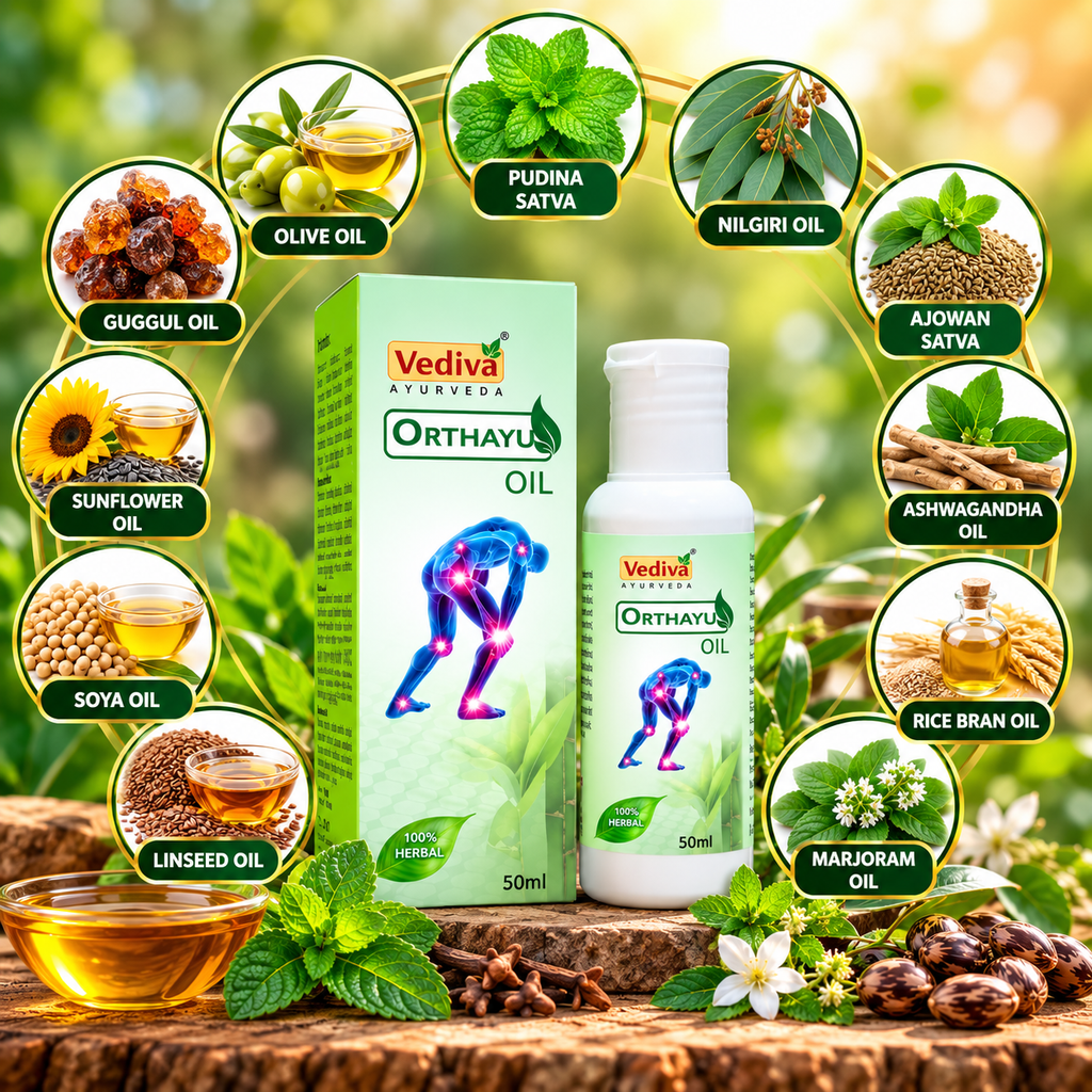 Vediva Orthayu Ayurvedic Oil