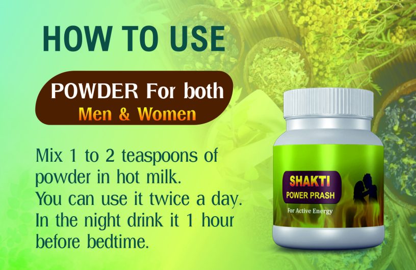 Shakti Power Prash Powder How To Use