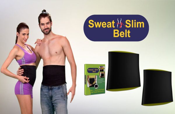 Sweat Slim Belt Banner
